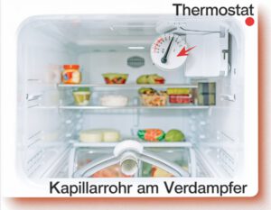 Kühlschrank thermostat