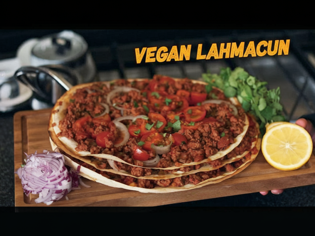 vegan lahmacun